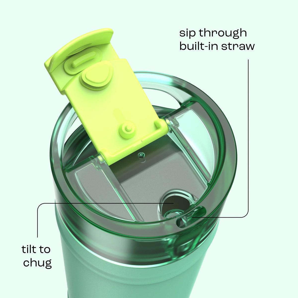 bubba 32 oz DualSip Insulated Stainless Steel Water Bottle - Tropical Eclipse - US 9889