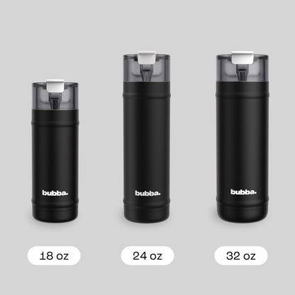 bubba 18 oz DualSip Insulated Stainless Steel Water Bottle -  Office Siren - US 3109