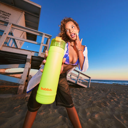 bubba 18 oz DualSip Insulated Stainless Steel Water Bottle -  Office Siren - US 3109