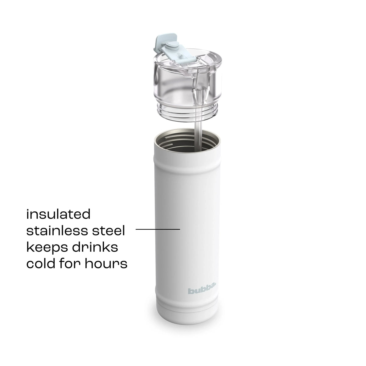 bubba 24 oz DualSip Insulated Stainless Steel Water Bottle - Fresh Kicks - US 4343
