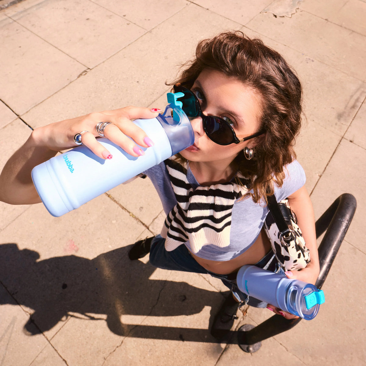 bubba 24 oz DualSip Insulated Stainless Steel Water Bottle - Fresh Kicks - US 4343